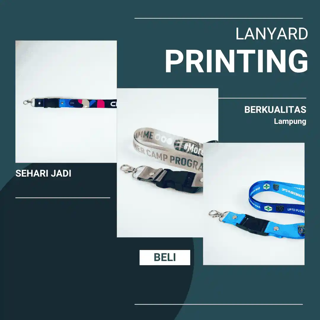 Lanyard Printing Terbaik Untuk Lampung