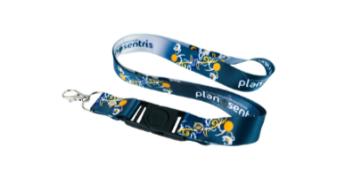 Lanyard Profesional 'Plan Sentris' - Desain Elegan