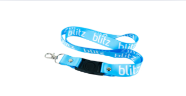 Lanyard  Blitz Biru