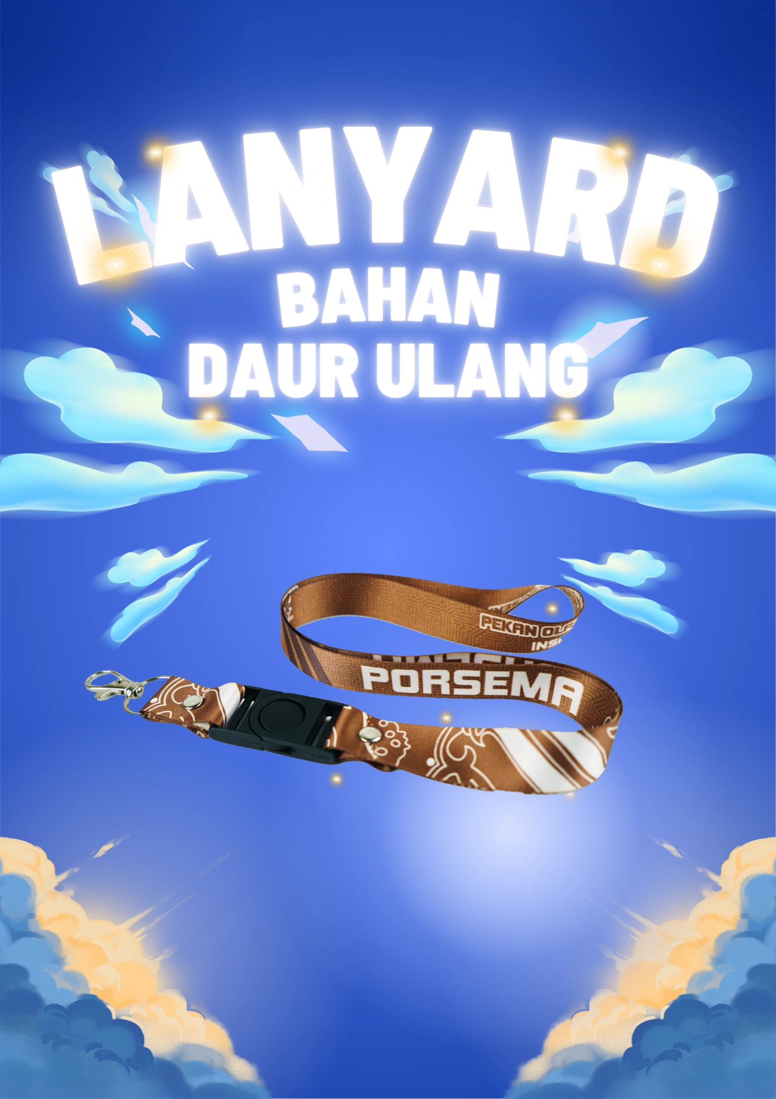 Lanyard Bahan Daur Ulang Lampung Solusi Ramah Lingkungan